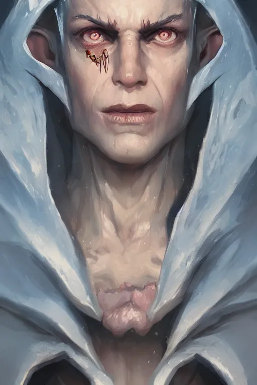 Prompt: dungeons and dragons evil twin elves character closeup portrait, dramatic light, dungeon background, 2 0 0 mm focal length, painted by stanley lau, painted by greg rutkowski, painted by stanley artgerm, digital art, trending on artstation
