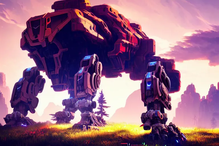 Image similar to wolf - mecha machine mecanical creature robot of horizon forbidden west horizon zero dawn radiating a glowing aura global illumination ray tracing hdr fanart arstation by ian pesty and alena aenami artworks in 4 k