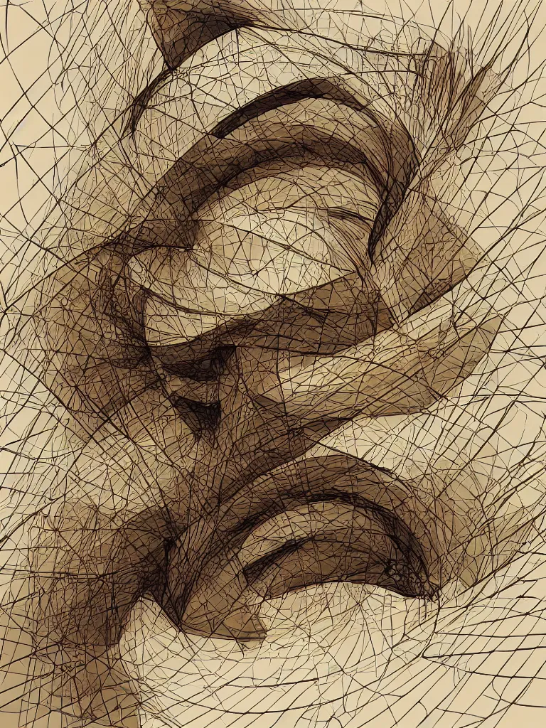 Image similar to dizziness by Disney Concept Artists, blunt borders, golden ratio