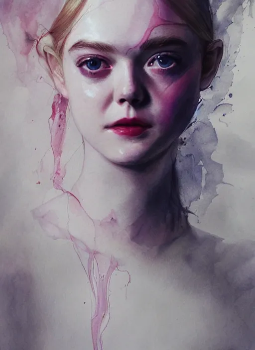 Image similar to elle fanning by agnes cecile