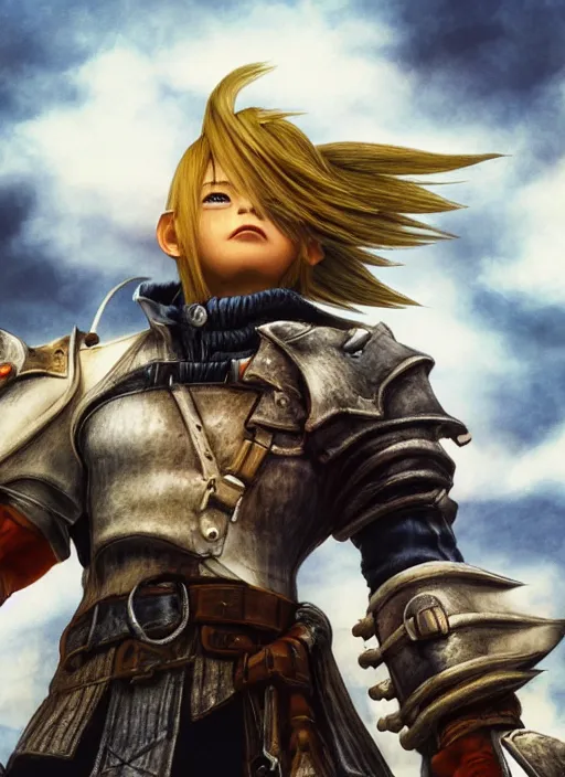 Image similar to a full portrait photo of biden in final fantasy ix style, f / 2 2, 3 5 mm, 2 7 0 0 k, lighting, perfect faces, award winning photography.