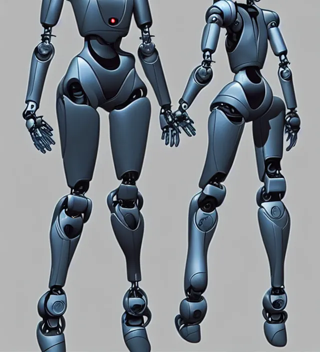 Image similar to the female robot protagonist, animation character design by don bluth, action - adventure, sharp detail, artstation trending, conceptart. com
