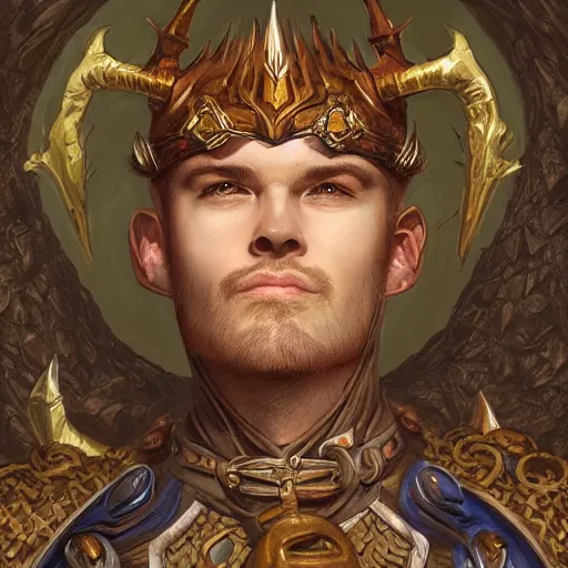Prompt: Northernlion as a fantasy D&D character, portrait art by Donato Giancola and James Gurney, digital art, trending on artstation