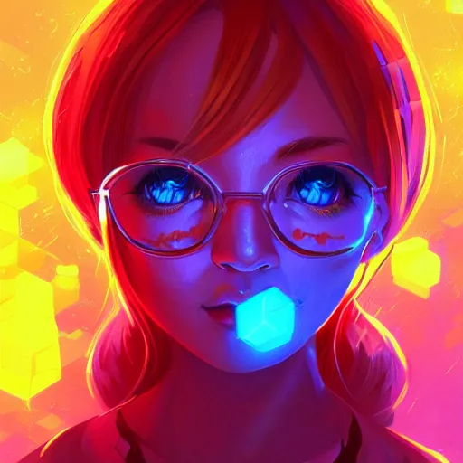 Image similar to skill magic deepdream radiating a glowing aura stuff loot legends stylized digital illustration video game icon artstation lois van baarle, ilya kuvshinov, rossdraws,