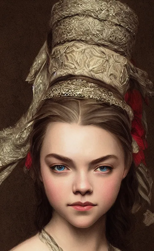 Prompt: anya taylor-joy, annasophia robb, traditional corsican, intricate, highly detailed, artstation, illustration, jurgens, rutkowski, bouguereau