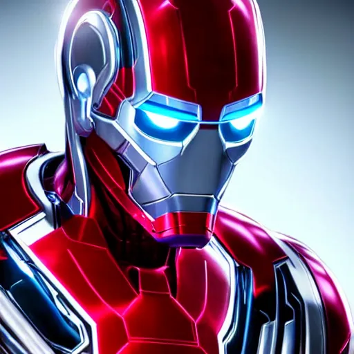 Image similar to still photo of marvel ultron, highly detailed, photorealistic portrait, bright studio setting, studio lighting, crisp quality and light reflections, unreal engine 5 quality render,