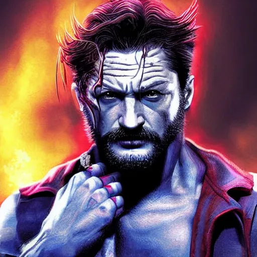 Image similar to tom hardy as wolverine from x - men digital art 4 k detailed super realistic