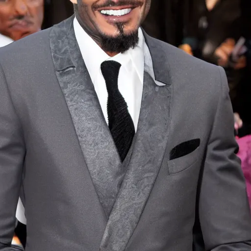 Prompt: black david beckham