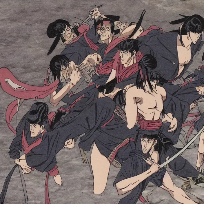 Image similar to ninja scroll scenes