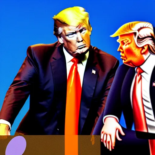 Image similar to donald trump is an orange