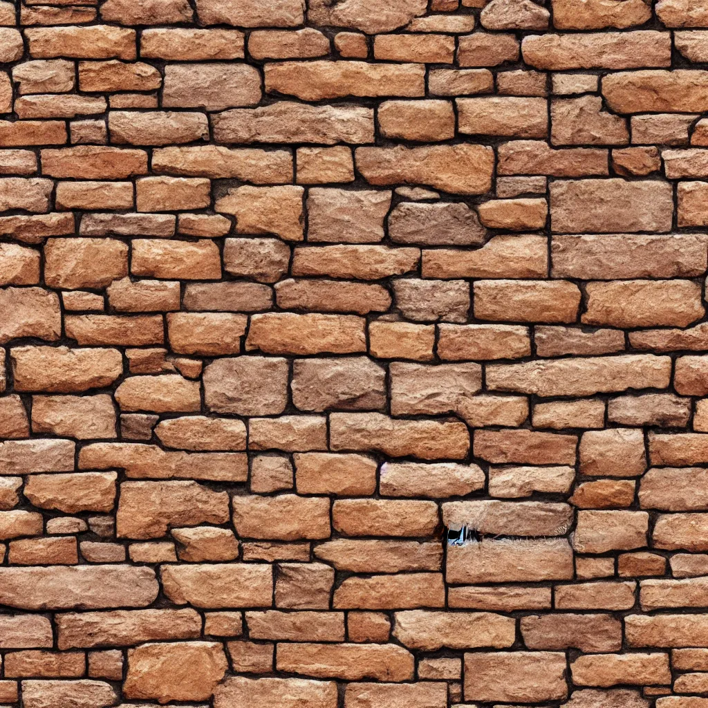 Image similar to sandstone brick wall texture, hd, seamless, pbr, textures. com