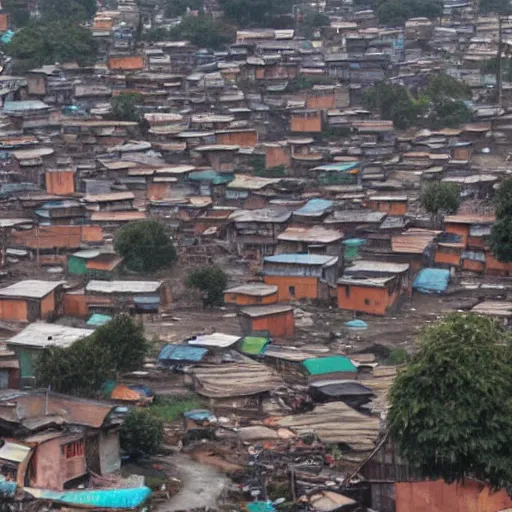 Image similar to slums