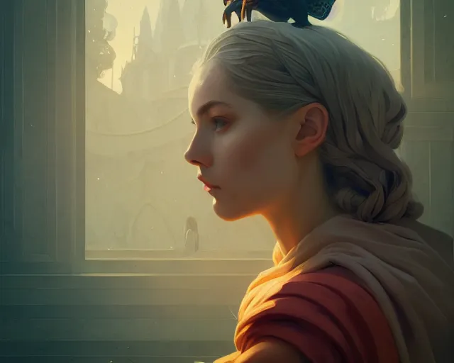 Image similar to photography of clemens ascher, deep focus, d & d, fantasy, intricate, elegant, highly detailed, digital painting, artstation, concept art, matte, sharp focus, illustration, hearthstone, art by artgerm and greg rutkowski and alphonse mucha