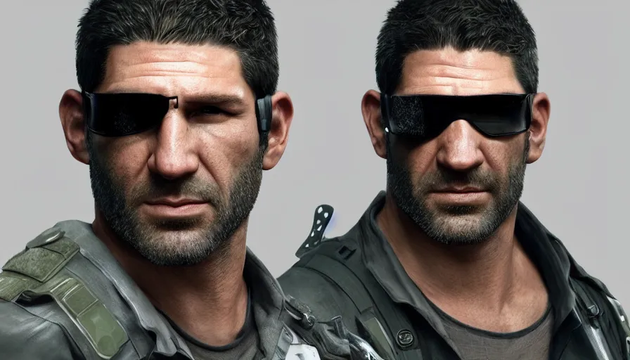 Prompt: jon bernthal is sam fisher from splinter cell, hyperdetailed, artstation, cgsociety, 8 k