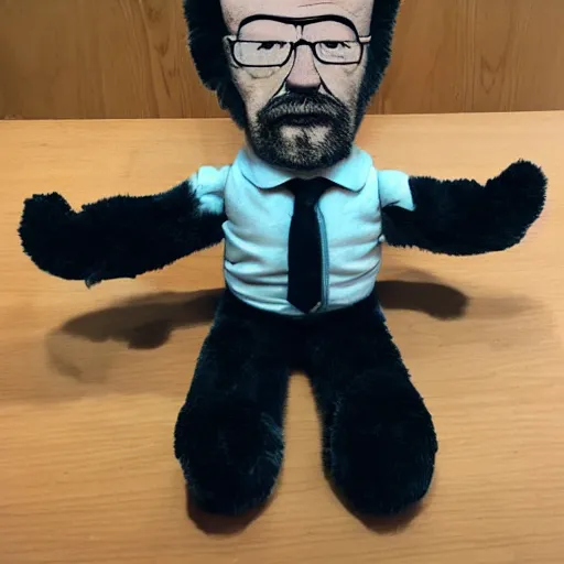 Image similar to walter white stuffed animal