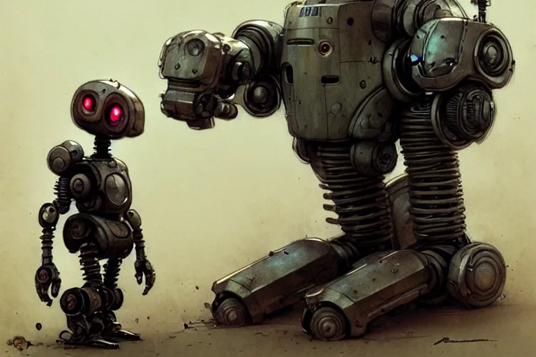 Image similar to robot by jean - baptiste monge