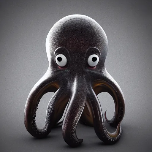 Prompt: smile octopus, octane render