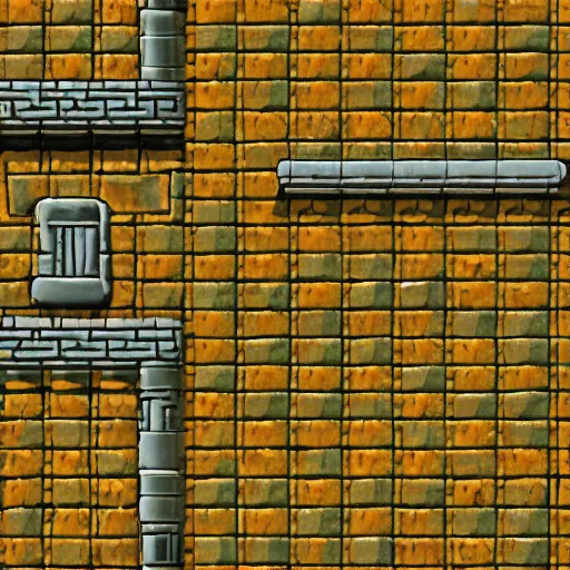 Prompt: a building texture from the the legend of zelda : the wind waker