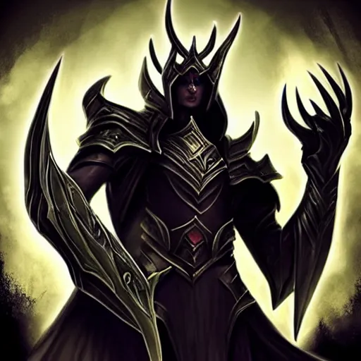 Image similar to sauron as a league of legends character