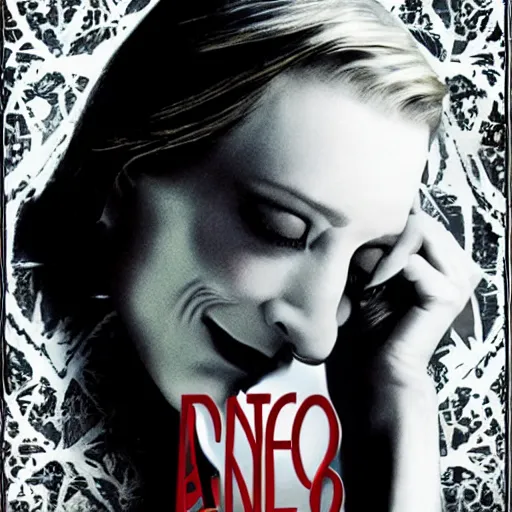 Image similar to cate blanchett , neo gothic, movie poster,