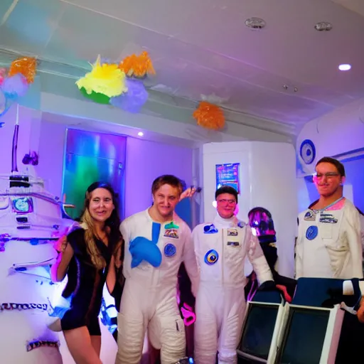 Image similar to astronauts on the moom birthday party photos