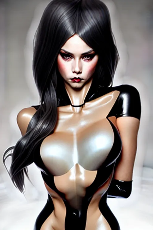 Image similar to Latex by Artgerm and WLOP