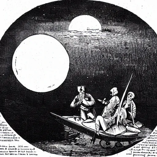 Image similar to the great moon hoax of 1 8 3 5