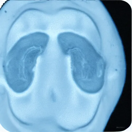 Image similar to a ultrasound image of fetal face,by a ultrasound imaging device,ge,voluson e10