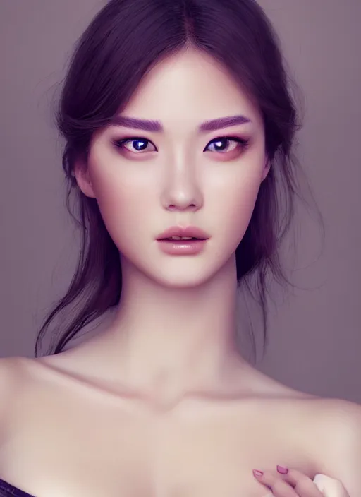 Image similar to a gorgeous female photo, professionally retouched, soft lighting, realistic, smooth face, full body shot, torso, dress, perfect eyes, wide angle, sharp focus on eyes, 8 k, high definition, insanely detailed, intricate, elegant, artgerm and jason chan and mark litvokin