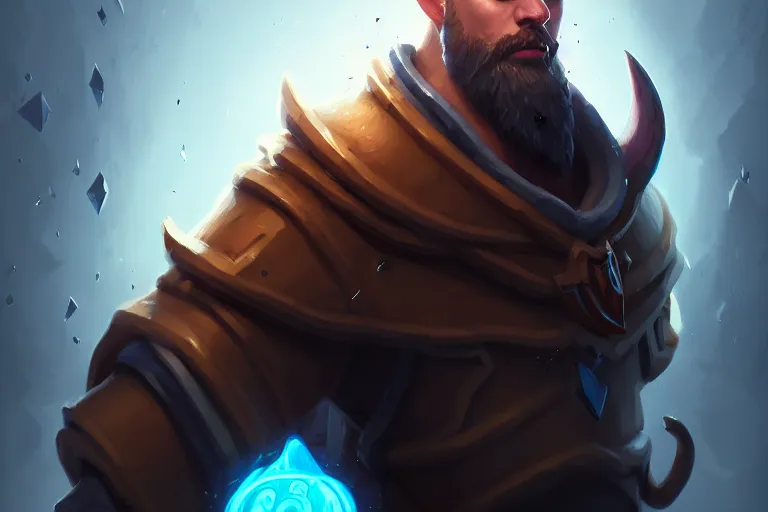 Prompt: amazing masterclass symmetrical portrait of bob from runescape, hearthstone splash art, deiv calviz, splash art, natural light, elegant, intricate, fantasy, atmospheric lighting, by greg rutkowski, hearthstone splash art, hd wallpaper, ultra high details, cinematic composition, professional unique master piece, anatomically proportional & perfect