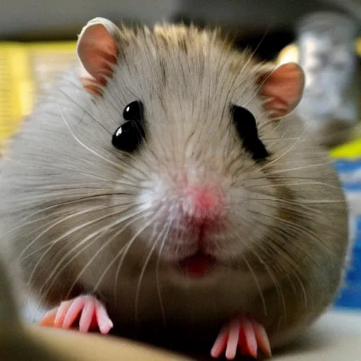 Image similar to hamster mad scientist