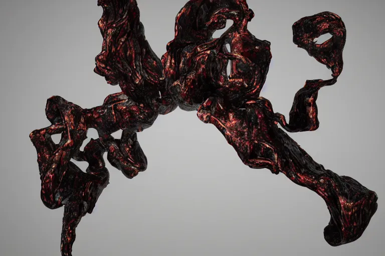 Image similar to Painful pleasures by Lynda Benglis, octane render, 4k, 8k