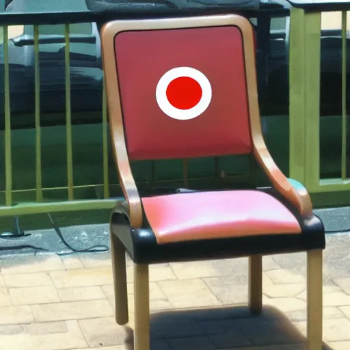 Prompt: a pokemon that looks like a chair