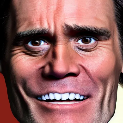 Prompt: Face texture of jim carrey