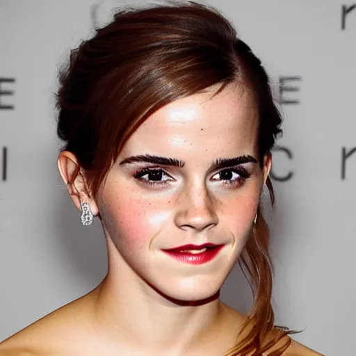 Prompt: emma watson as a tomato