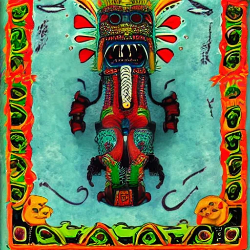 Image similar to portrait of xolotl