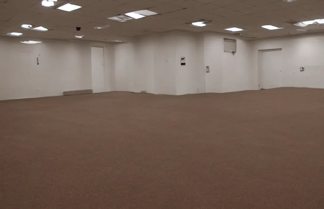 Image similar to empty round brown room