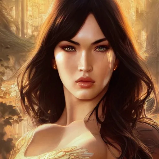 Prompt: ultra realistic illustration, megan fox as chinese anime, intricate, elegant, highly detailed, digital painting, artstation, concept art, smooth, sharp focus, illustration, art by artgerm and greg rutkowski and alphonse mucha and wlop