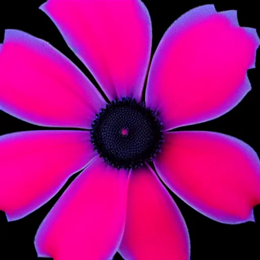 Prompt: an infrared flower