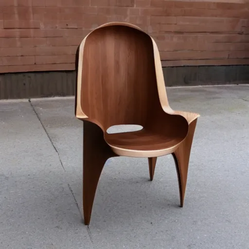 Image similar to chair shaped like a hand