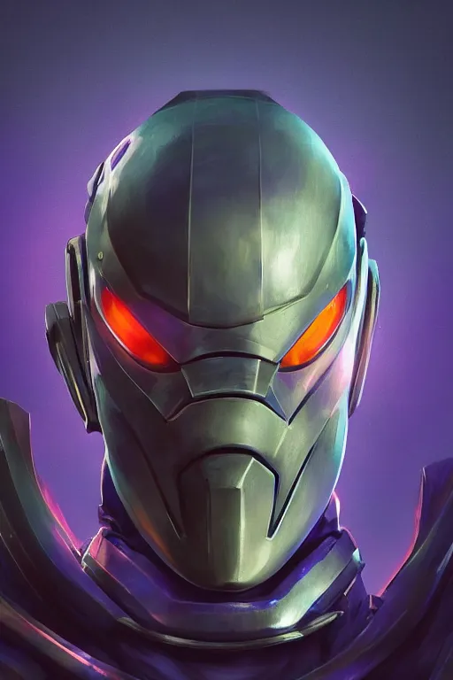 Image similar to epic mask helmet robot ninja portrait stylized as fornite style game design fanart by concept artist gervasio canda, behance hd by jesper ejsing, by rhads, makoto shinkai and lois van baarle, ilya kuvshinov, rossdraws global illumination radiating a glowing aura global illumination ray tracing hdr render in unreal engine 5