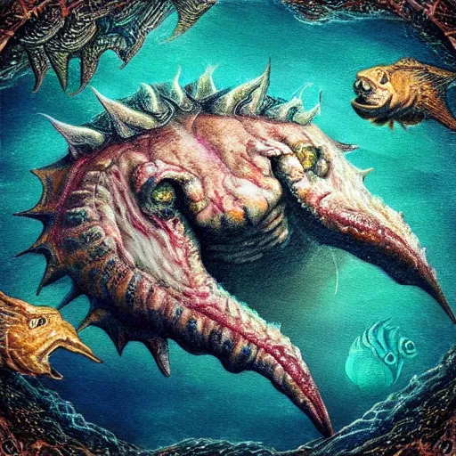 Prompt: “sea monster photorealistic”