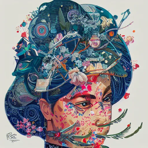 Image similar to tristan eaton, victo ngai, artgerm, perfect princess