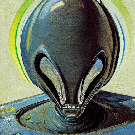 Image similar to alien by wayne thiebaud