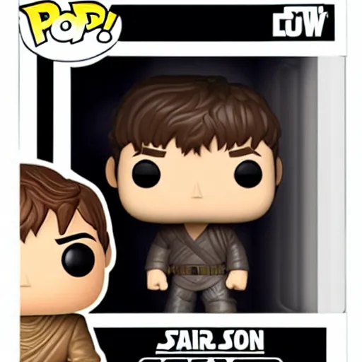 Image similar to a jacen solo ( from star wars legends ) funko pop