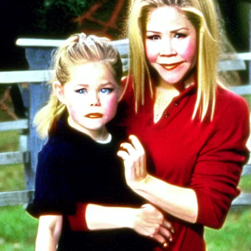 Image similar to Christina Applegate as a child