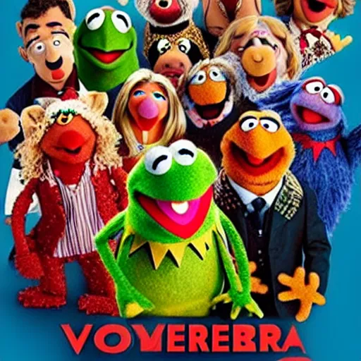 Image similar to Poster for the movie Muppets take Venezuela