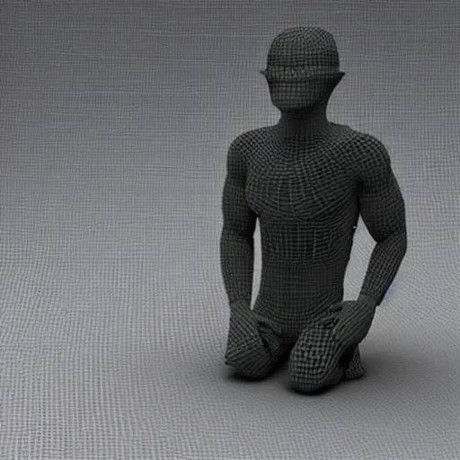 Image similar to 3 d printed figure