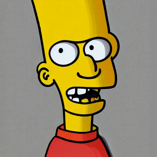 Prompt: Bart Simpson, Illustrator Concept Artist, artstation, 8K