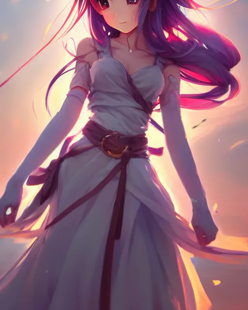 Prompt: character concept art of an anime goddess of awesome explosions | | cute - fine - face, pretty face, realistic shaded perfect face, fine details by stanley artgerm lau, wlop, rossdraws, james jean, andrei riabovitchev, marc simonetti, and sakimichan, tranding on artstation